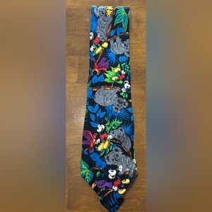 Disney Mickey Inc. Koala Outback  100% Silk Hand Made In Korea Men’s Neck Tie